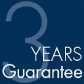 3 years guarantee