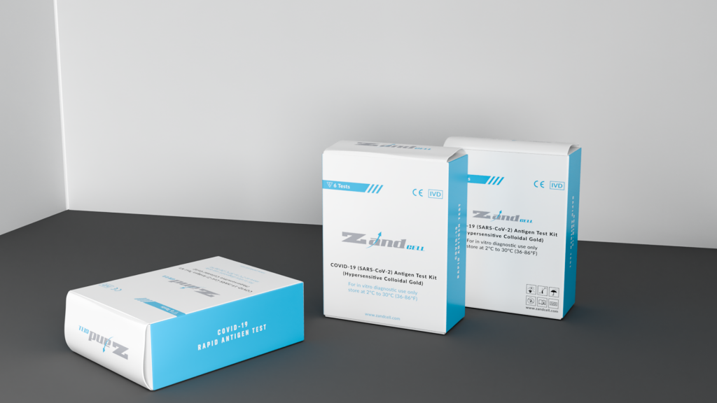 ZandCell COVID-19 Rapid Saliva Antigen test
